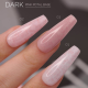 База для нігтів DARK PRO base Pink Potal №02, рожева з поталлю, 15 мл