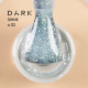 База для нігтів DARK PRO base Shine №02, молочна з блискітками, 15 мл