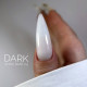 Nail base DARK PRO base Shine No. 09, milky with pink shimmer, 15 ml