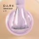 Nail base DARK PRO base Shine No. 11, pink with pink shimmer, 15 ml