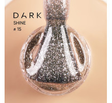 База для нігтів DARK PRO base Shine №15, 15 мл