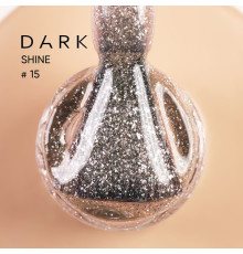 База для нігтів DARK PRO base Shine №15, 15 мл