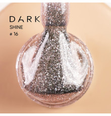 База для нігтів DARK PRO base Shine №16, 15 мл