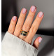 DARK PRO base Shine nail base №19, lavender with pink shimmer, 15 ml