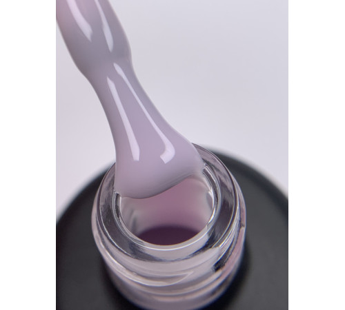 Nail base DARK PRO base No. 01, black container, cold milk, 15 ml