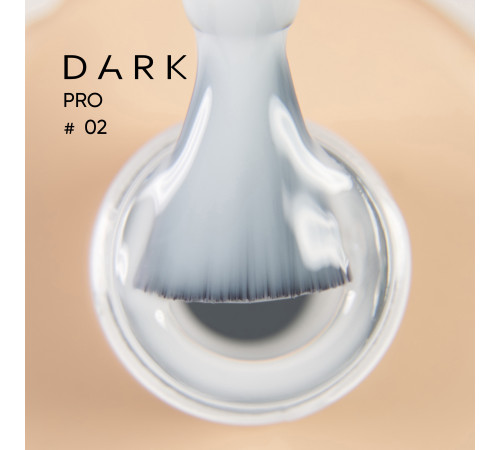 Nail base DARK PRO base No. 02, warm milk, 15 ml