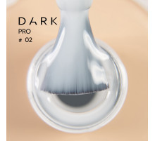 Nail base DARK PRO base No. 02, warm milk, 30 ml