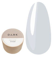 База для ногтей DARK PRO base №02, молочная теплая, 50 мл