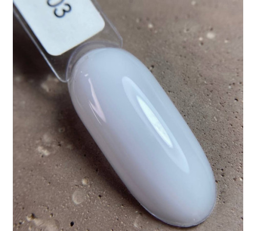 Nail base DARK PRO base No. 03, milk translucent, 30 ml