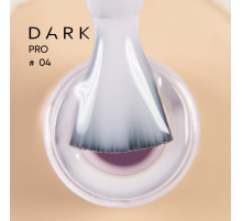 База для нігтів DARK PRO base №04, молочно-рожева, 15 мл