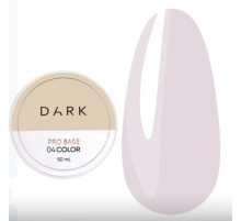 База для нігтів DARK PRO base №04, молочно-рожева, 50 мл