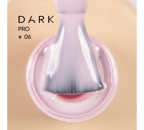 База для нігтів DARK PRO base №06, рожева, 15 мл