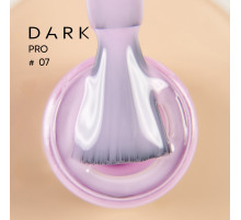 База для нігтів DARK PRO base №07, рожево-фіолетова, 30 мл