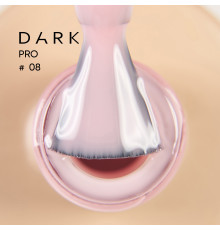 База для нігтів DARK PRO base №08, світла бежева, 15 мл