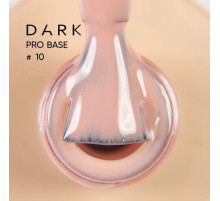 База для нігтів DARK PRO base №10, бежева, 15 мл