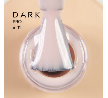 База для нігтів DARK PRO base №11, сіро-бежева 15 мл