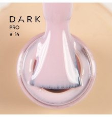 База для нігтів DARK PRO base №14, молочно-бежевий, 15 мл