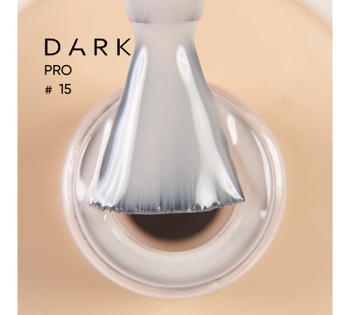База для нігтів DARK PRO base №15, слонова кістка, 15 мл