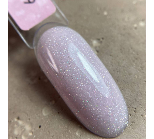 Nail base DARK PRO base No. 19, milky pink with shimmer, 30 ml