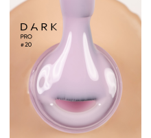 База для нігтів DARK PRO base №20, рожева, 15 мл