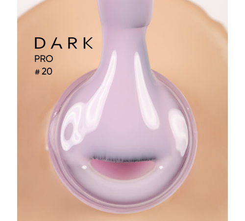 База для нігтів DARK PRO base №20, рожева, 15 мл