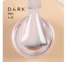 База для нігтів DARK PRO base №21, світло-бежева, 15 мл