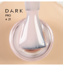 База для нігтів DARK PRO base №21, світло-бежева, 15 мл
