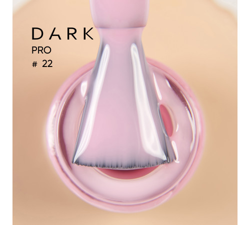 База для нігтів DARK PRO base №22, рожева, 15 мл