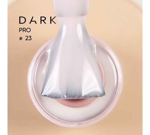 Nail base DARK PRO base No. 23, light beige, 15 ml