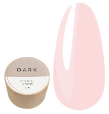 База для нігтів DARK PRO base №23, світло-бежева, 30 мл