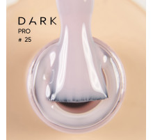 База для нігтів DARK PRO base №25, сіро-бежева, 15 мл