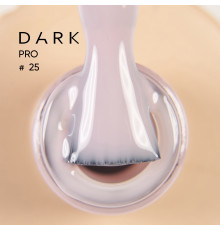 База для нігтів DARK PRO base №25, сіро-бежева, 15 мл