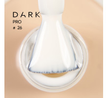 База для нігтів DARK PRO base №26, молочно-бананова, 15 мл