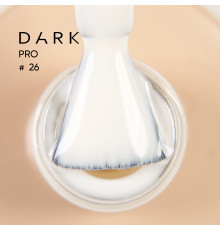База для нігтів DARK PRO base №26, молочно-бананова, 15 мл
