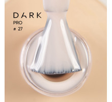 База для нігтів DARK PRO base №27, світло-бежева, 15 мл