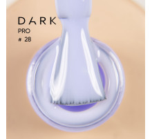 База для нігтів DARK PRO base №28, пастельно-блакитна, 15 мл