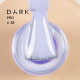 База для ногтей DARK PRO base №28, пастельно-голубая, 15 мл