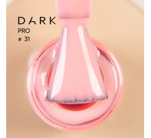 База для нігтів DARK PRO base №31, світла яскраво-коралова, 15 мл