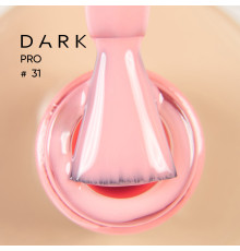База для нігтів DARK PRO base №31, світла яскраво-коралова, 15 мл
