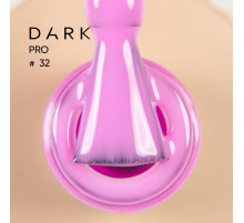 База для нігтів DARK PRO base №32, яскраво-рожева, 15 мл