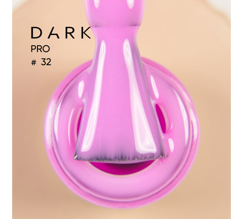 База для ногтей DARK PRO base №32, ярко-розовая, 15 мл