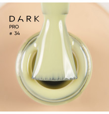 База для нігтів DARK PRO base №34, пастельно-зелена, 15 мл