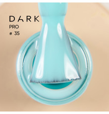 База для нігтів DARK PRO base №35, м'ятна, 15 мл