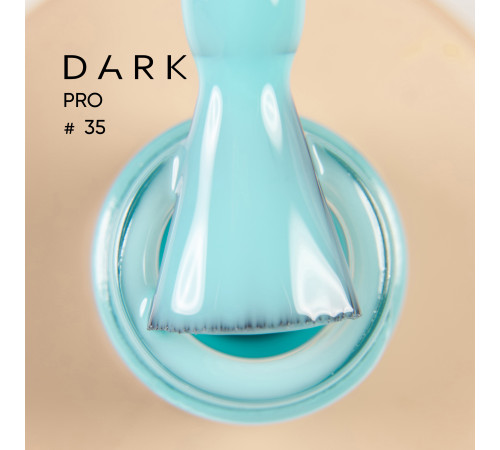 База для нігтів DARK PRO base №35, м'ятна, 15 мл