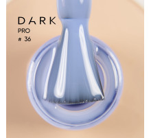 База для нігтів DARK PRO base №36, блакитна, 15 мл