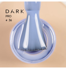 База для нігтів DARK PRO base №36, блакитна, 15 мл
