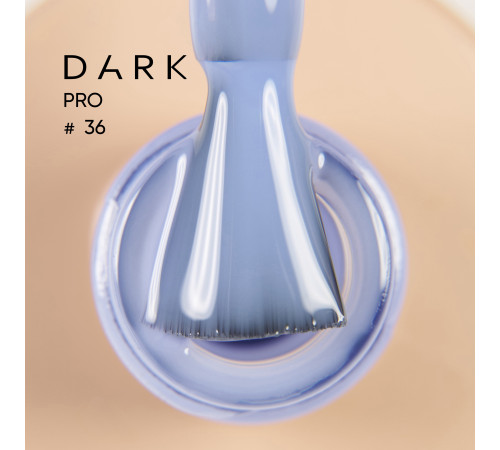 База для нігтів DARK PRO base №36, блакитна, 15 мл