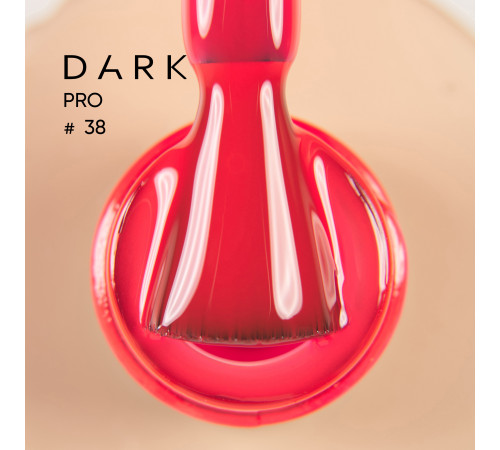База для нігтів DARK PRO base №38, яскраво-коралова, 15 мл