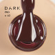 База для нігтів DARK PRO base №40, коричнево-бордова, 15 мл