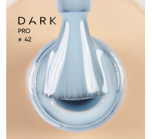 База для нігтів DARK PRO base №42, блакитна, 15 мл
